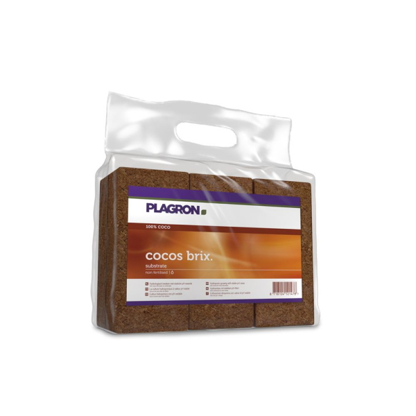 Plagron Cocos Brix 9 l, 6 pcs